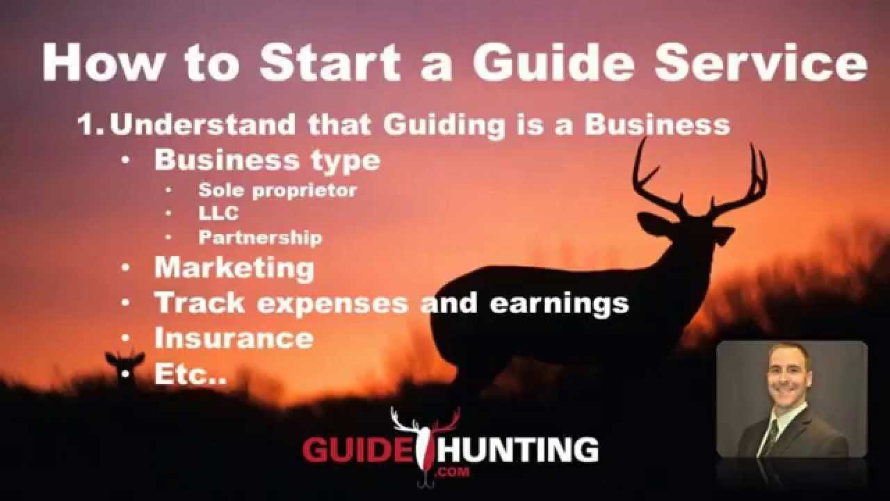 How to Start a Hunting Business 